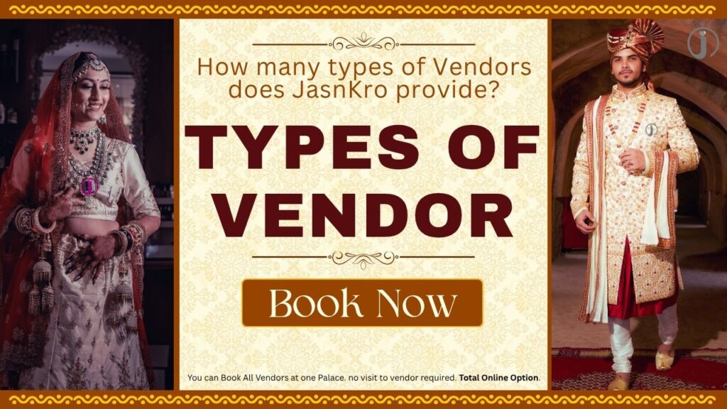 How many types of Vendors does JasnKro provide