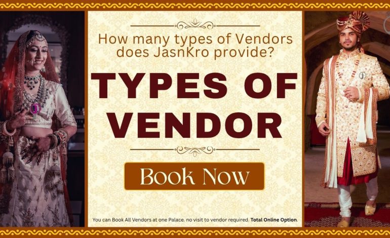 How many types of Vendors does JasnKro provide?