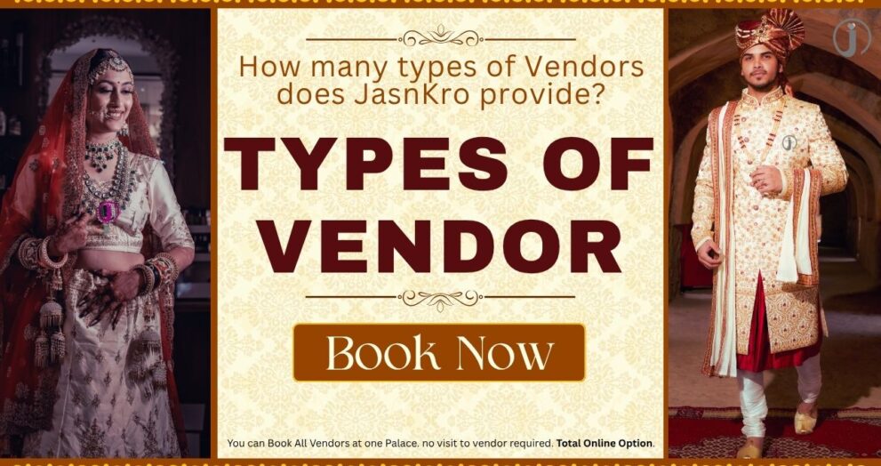How many types of Vendors does JasnKro provide